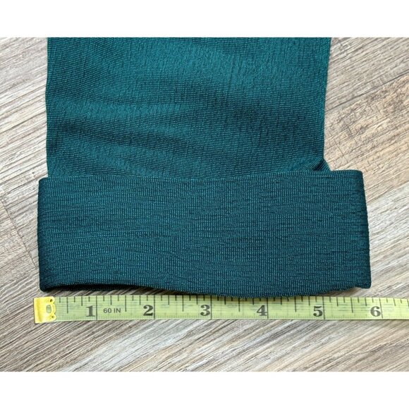 Miss Dorby Womens Size 10 Green 2 Pc Set Collared Vest Dress Padded Shoulders - Picture 14 of 16